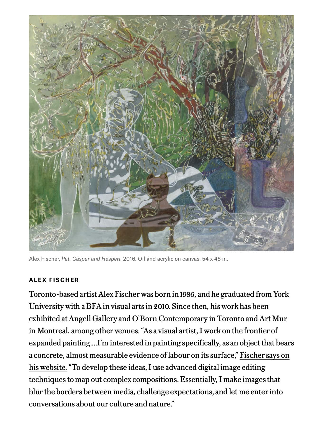 15 Artists are Finalists in RBC Canadian Painting Competition — 2016